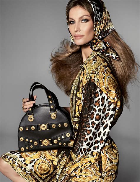 versace fashion show campaign.